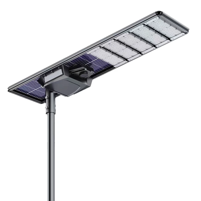 Lampadaire LED à énergie solaire de 120 watts-